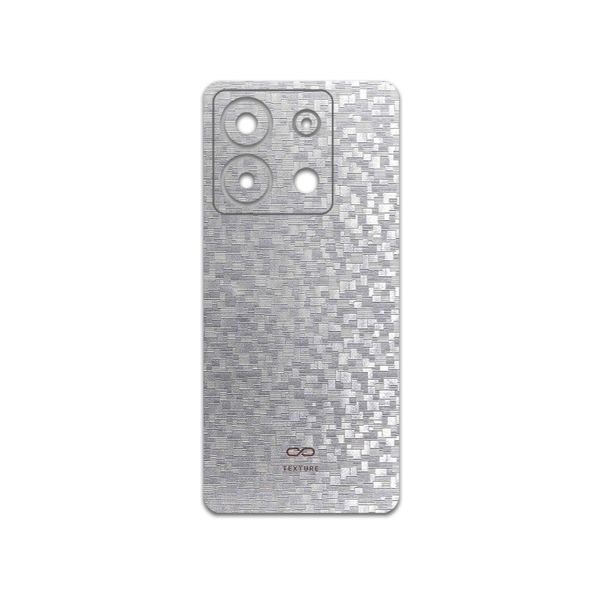 برچسب پوششی ماهوت مدل Silver-Silicon مناسب برای گوشی موبایل شیائومی Poco X6