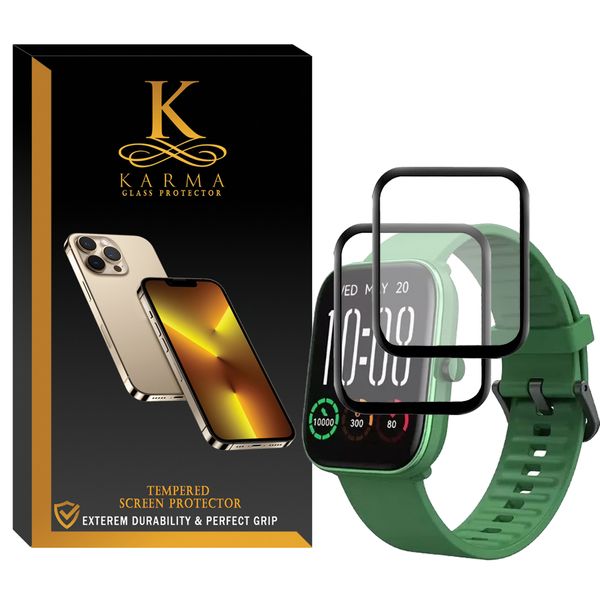 محافظ صفحه نمایش کارما مدل KA-PM مناسب برای ساعت هوشمند شیائومی Haylou GST Lite بسته دو عددی