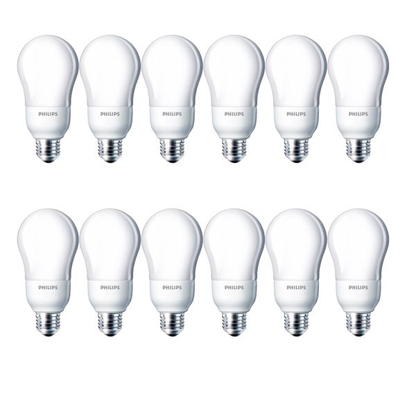لامپ کم مصرف 18 وات فیلیپس مدل Ambiance پایه E27 بسته 12 عددی