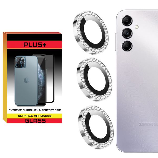 محافظ لنز دوربین پلاس مدل Ring-Diamond-PL مناسب برای گوشی موبایل سامسونگ Galaxy A55