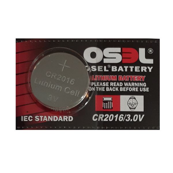 باتری سکه ای اوسل مدل CR2016