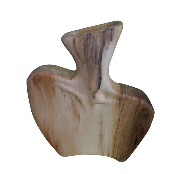 گلدان چوبی بامس هنر پارسه مدل اندامی