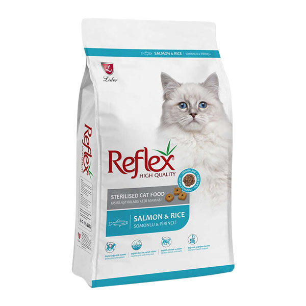 غذای خشک گربه رفلکس مدل Sterilised حجم 15 کیلوگرم