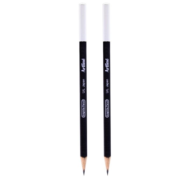 مداد رنگی آرت لاین مدل Graphite-B3 کد 147331 بسته 2 عددی