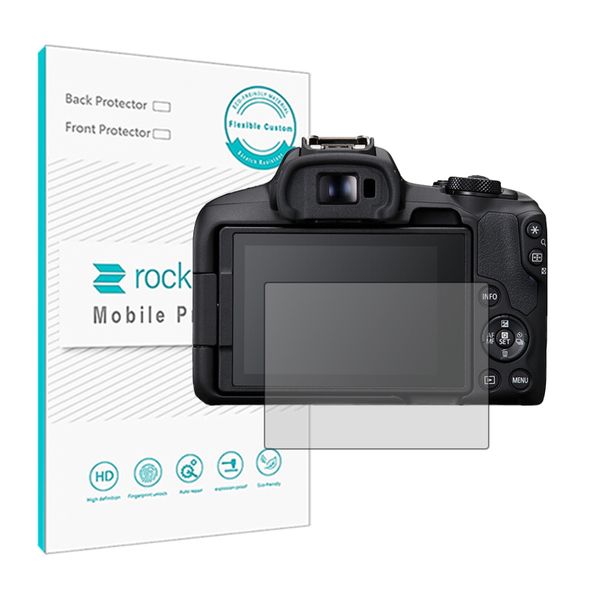 محافظ صفحه نمایش دوربین شفاف راک اسپیس مدل HyGEL مناسب برای دوربین عکاسی کانن R50