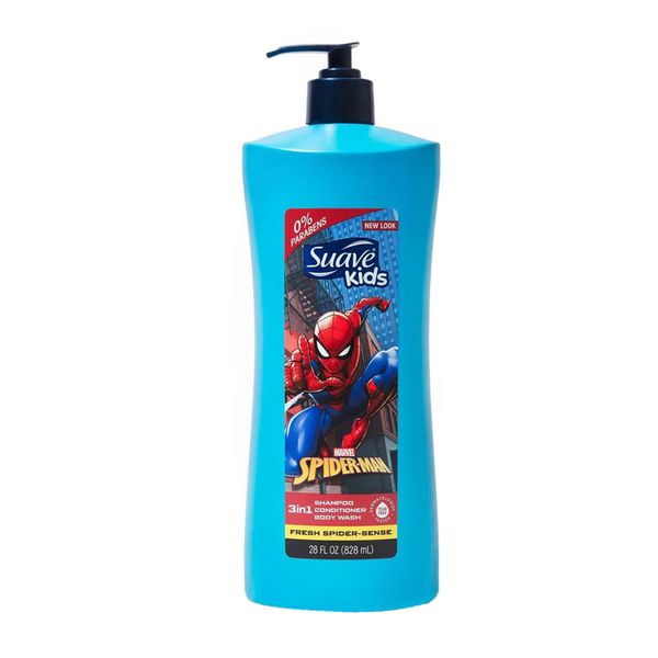 شامپو کودک سواو مدل 3 در 1 Spiderman حجم 828 میلی لیتر