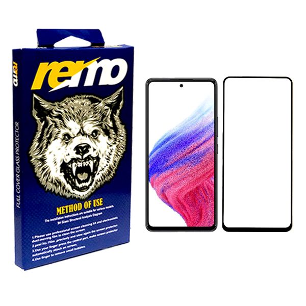  محافظ صفحه نمایش رمو مدل full مناسب برای گوشی موبایل سامسونگ Galaxy A53