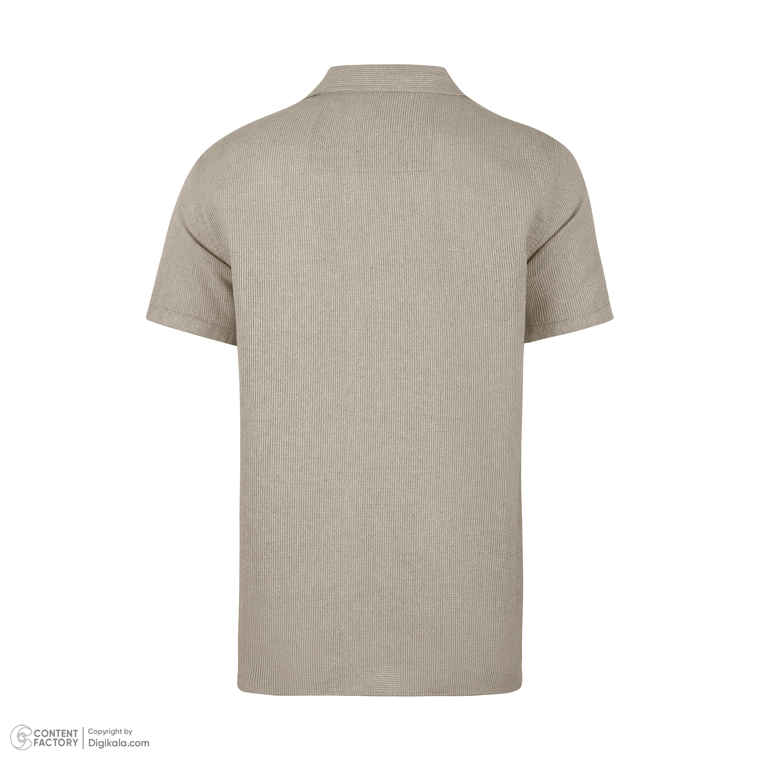 پیراهن آستین کوتاه مردانه باینت مدل 772-4 رنگ کرم