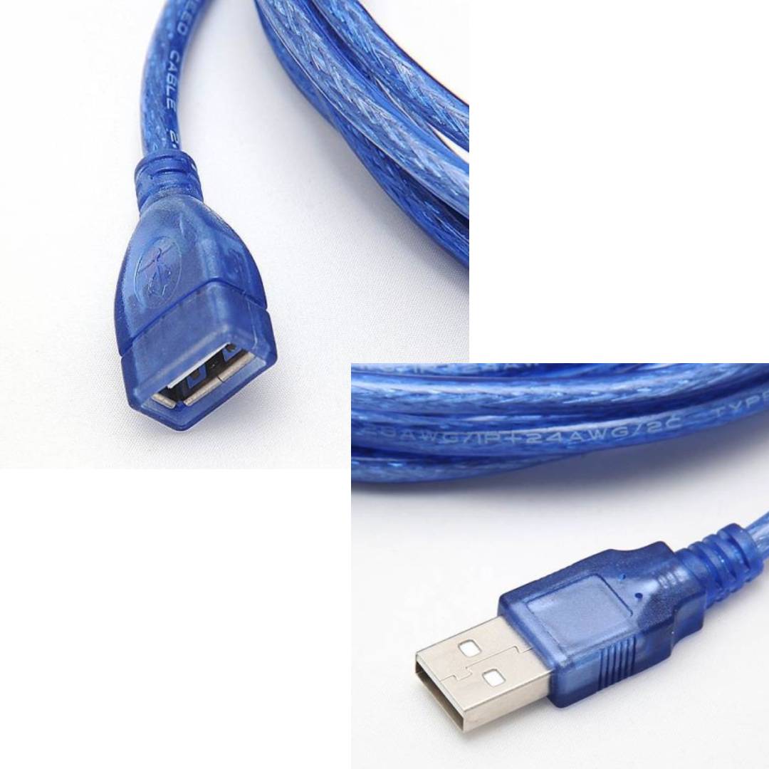 کابل افزایش طول USB 2.0 مکا مدل M-INL طول 5 متر