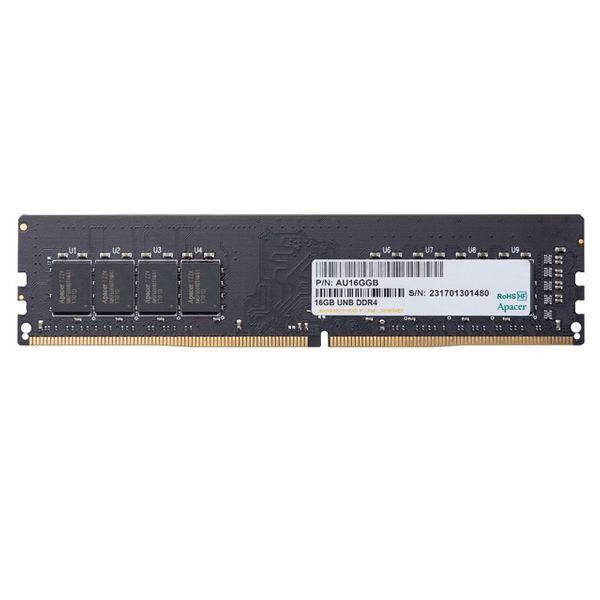 رم دسکتاپ DDR4 تک کاناله 3200 مگاهرتز CL22 اپیسر مدل AS16GGB32 ظرفیت 16 گیگابایت
