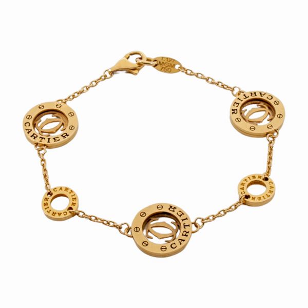 دستبند طلا 18 عیار زنانه سهی مدل VB66