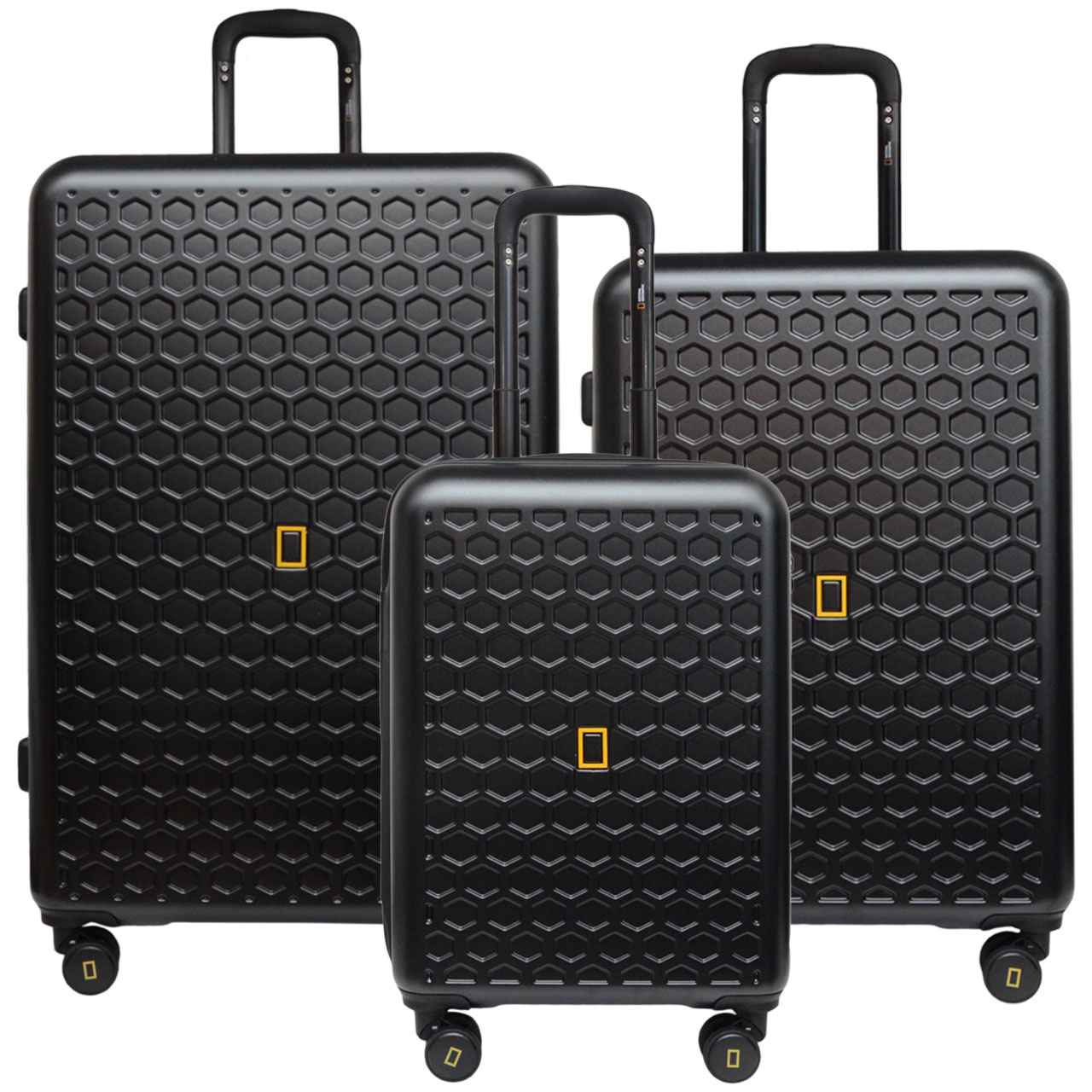 مجموعه سه عددی چمدان نشنال جئوگرافیک مدل SWIRL N218