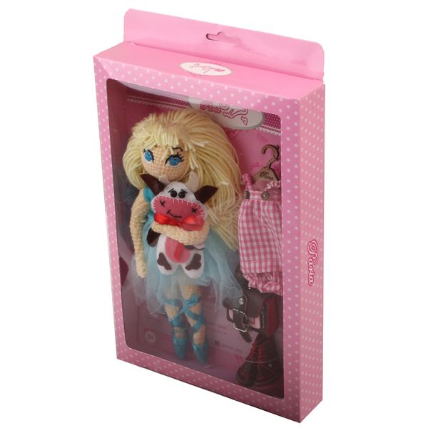 عروسک بافتنی پریا مدل Elsa02