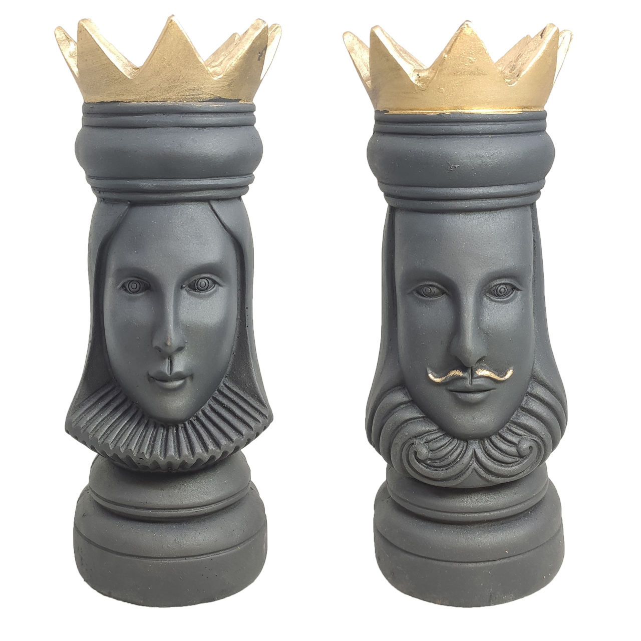 شمعدان جهان آرا مدل شاه و ملکه کد 501 مجموعه دو عددی