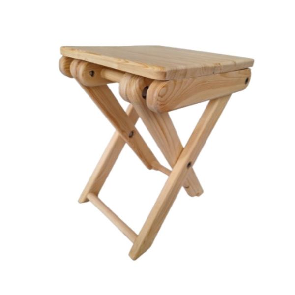 صندلی تاشو سفری مدل wooden