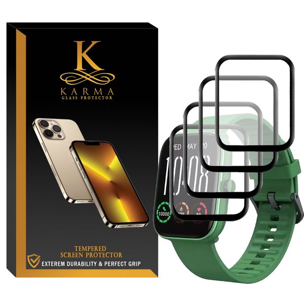 محافظ صفحه نمایش کارما مدل KA-PM مناسب برای ساعت هوشمند شیائومی Haylou GST Lite بسته چهار عددی
