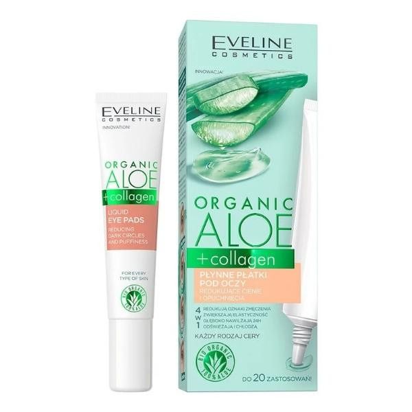 ژل دور چشم اولاین مدل Aloe+Collagen حجم 20 میلی لیتر