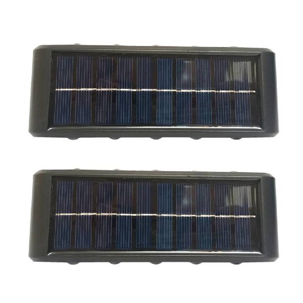 چراغ دیواری خورشیدی سولونیکس مدل 10 LED مجموعه 2 عددی