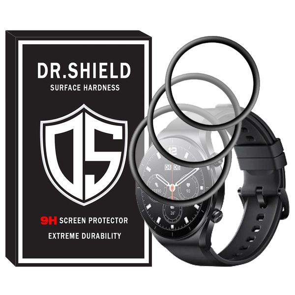 محافظ صفحه نمایش دکترشیلد مدل DR-PM مناسب برای ساعت هوشمند شیائومی Watch S1 بسته سه عددی