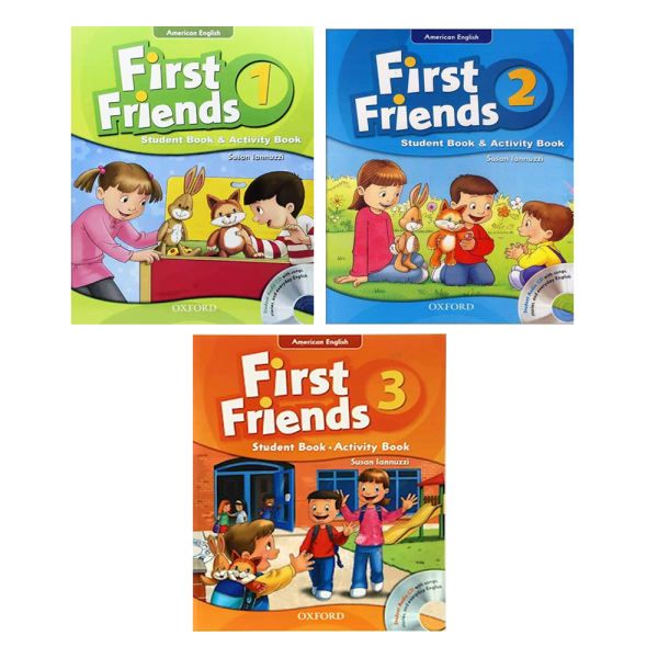 کتاب American First Friends Book Series اثر Susan Lannuzzi انتشارات جنگل مجموعه 3 جلدی
