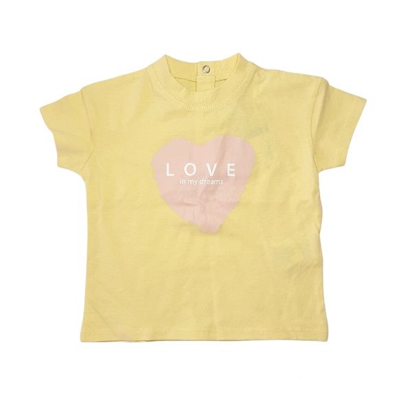 تی شرت آستین کوتاه بچگانه کیابی مدل Love in my dreams