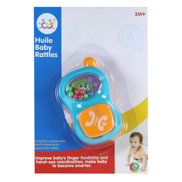 بازی آموزشی هولی تویز طرح Huile Baby Rattles کد 0031
