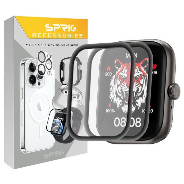 محافظ صفحه نمایش نانو اسپریگ مدل Pmma-SPG مناسب برای ساعت هوشمند ایمیکی ST1 بسته دو عددی