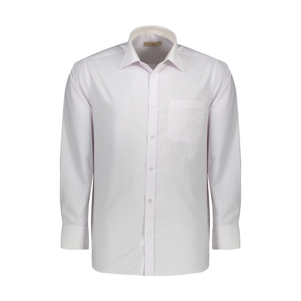 پیراهن مردانه زاگرس پوش مدل 100-WHITE