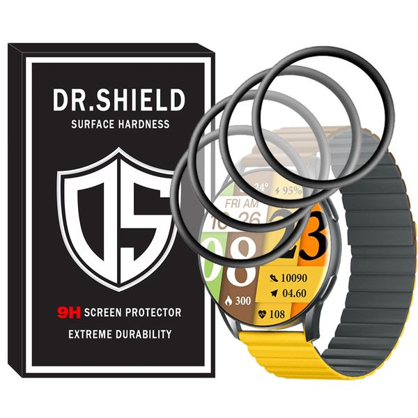 محافظ صفحه نمایش دکترشیلد مدل DR-PM مناسب برای ساعت هوشمند کیسلکت Kieslect K11 Pro بسته چهار عددی