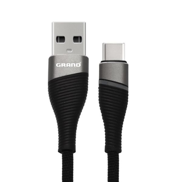 کابل تبدیل USB به USB-C گرند مدل GK-18 طول 1 متر