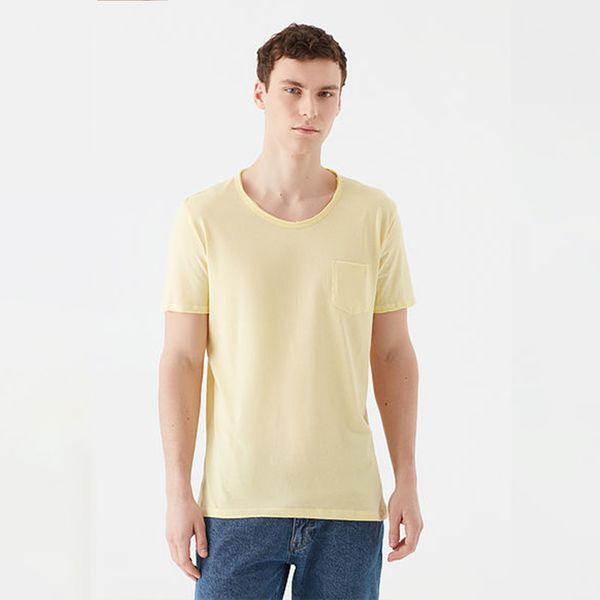 تی شرت آستین کوتاه مردانه ماوی مدل 062772-31383