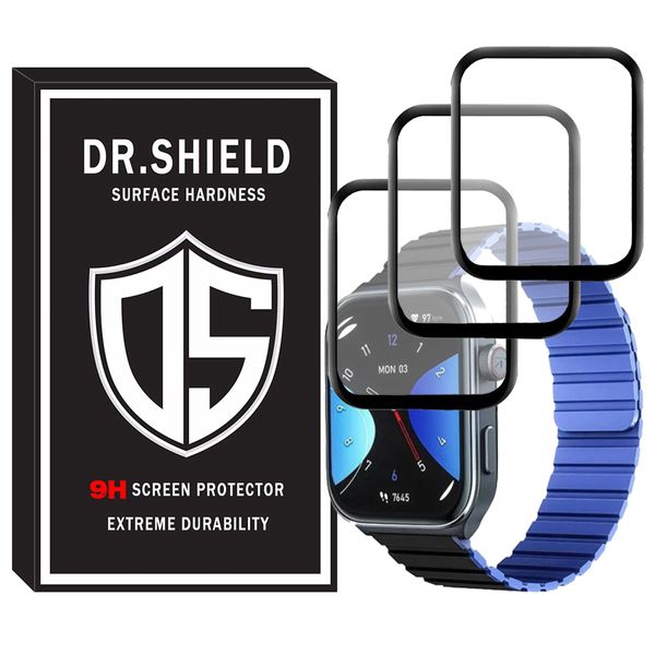 محافظ صفحه نمایش دکترشیلد مدل DR-PM مناسب برای ساعت هوشمند کیسلکت Kieslect KS2بسته سه عددی