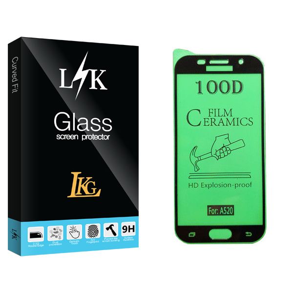 محافظ صفحه نمایش سرامیکی ال کا جی مدل LK Glass مناسب برای گوشی موبایل سامسونگ Galaxy A5 2017/ A520