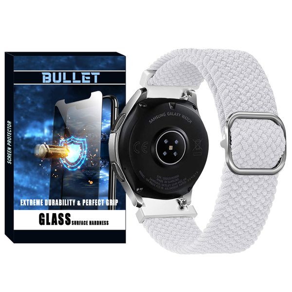 بند بولت مدل Braided BL مناسب برای ساعت هوشمند سامسونگ Galaxy Watch 4/5/6/7/FE سایز 40/43/44/46/47 میلی متری