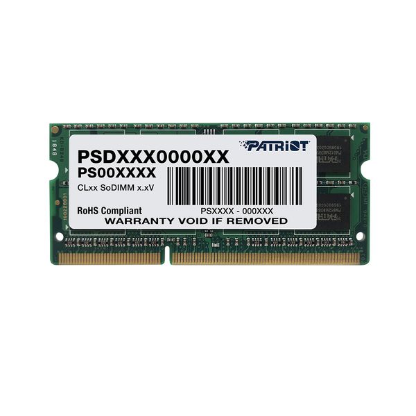 رم لپتاپ DDR2 تک کاناله 800 مگاهرتز CL6 پتریوت مدل 6400-PC2 ظرفیت 4 گیگابایت