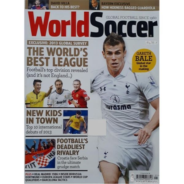مجله World Soccer مي 2013