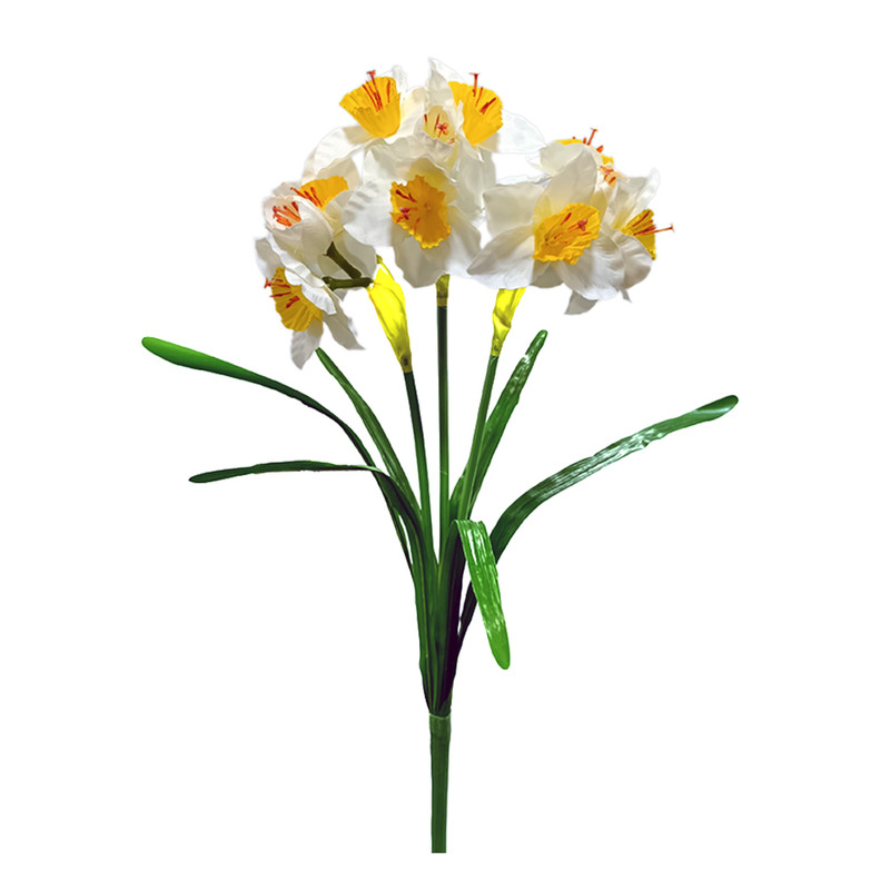 گل مصنوعی مدل بوته نرگس
