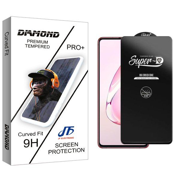 محافظ صفحه نمایش جی اف مدل Diamond Superd_ESD مناسب برای گوشی موبایل سامسونگ Galaxy Note 10 Lite