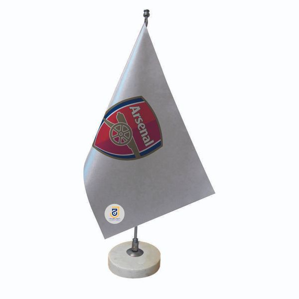 پرچم رومیزی جاویدان تندیس پرگاس مدل آرسنال کد 2