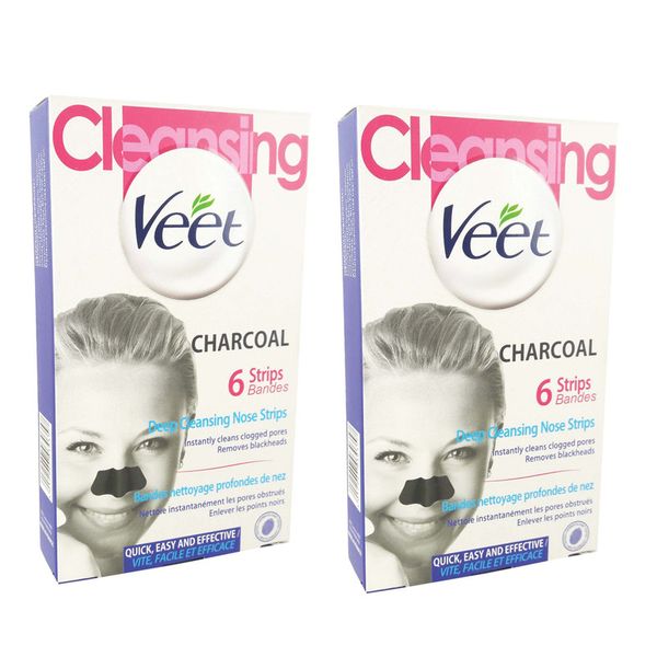 چسب‌ پاک کننده بینی ویت مدل HCharcoal بسته 2 عددی