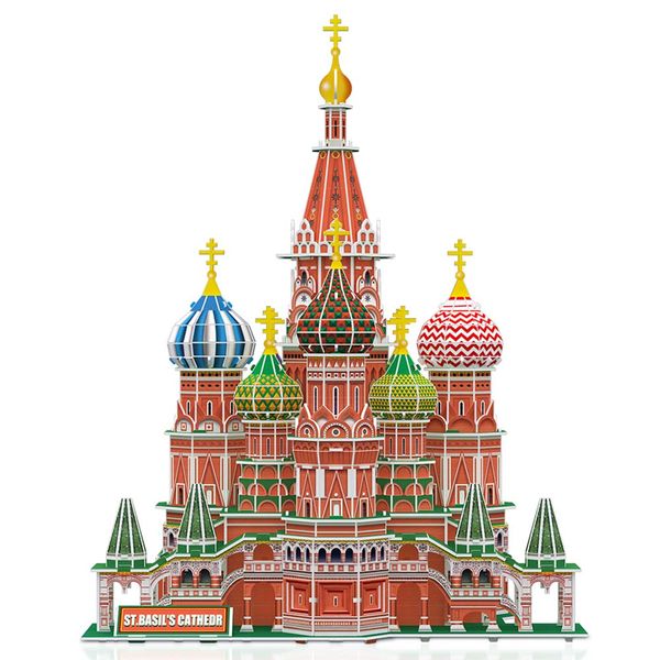 ساختنی کیوبیک فان مدل کلیسای سنت باسیل 