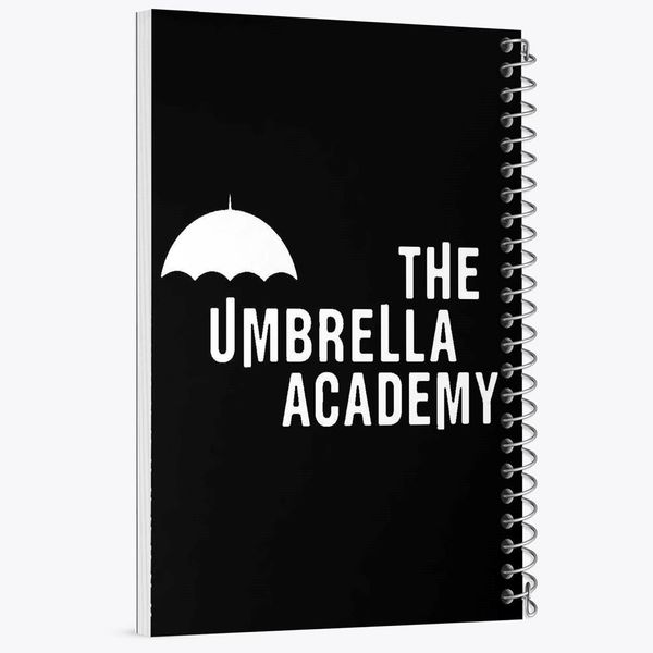 دفتر مشق 50 برگ خندالو مدل سریال آکادمی آمبرلا The Umberella Academy کد 28549