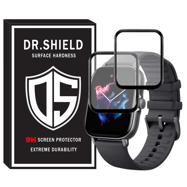 محافظ صفحه نمایش دکترشیلد مدل DR-PM مناسب برای ساعت هوشمند امیزفیت GTS 3 بسته دو عددی