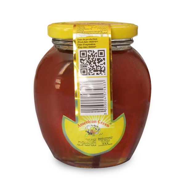 عسل طبیعی امریکن گرین - 500 گرم