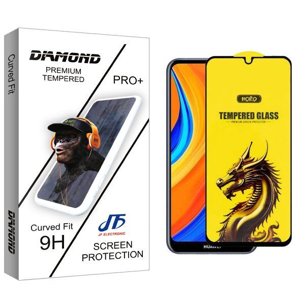 محافظ صفحه نمایش جی اف مدل Diamond Y-Horo مناسب برای گوشی موبایل هوآوی Y6s