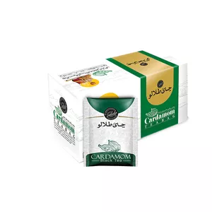 چای کیسه ای با طعم هل صنایع غذایی طلالو بسته 25 عددی