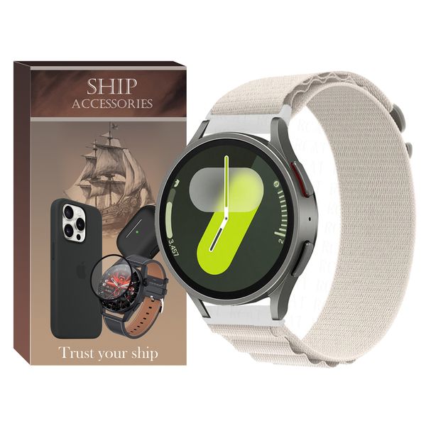بند شیپ مدل Alpine SH مناسب برای ساعت هوشمند سامسونگ Galaxy Watch 4/5/6/7/FE سایز 40/43/44/46/47 میلی متری