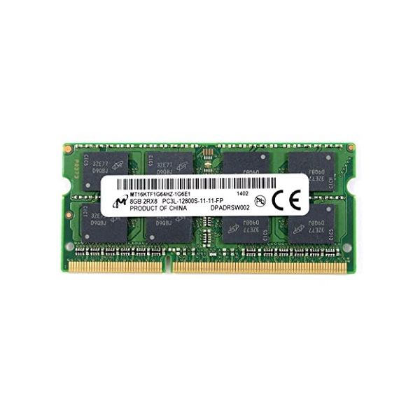 رم لپتاپ DDR3 تک کاناله 1600 مگاهرتز CL11 میکرون مدل PC3-12800S ظرفیت 8 گیگابایت