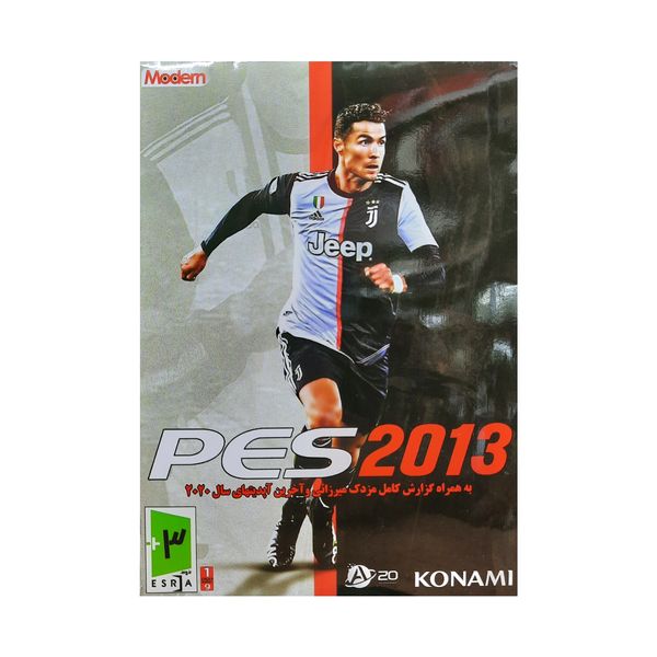 بازی Pes 2013 به همراه گزارش فارسی مزدک میرزایی نشر مدرن