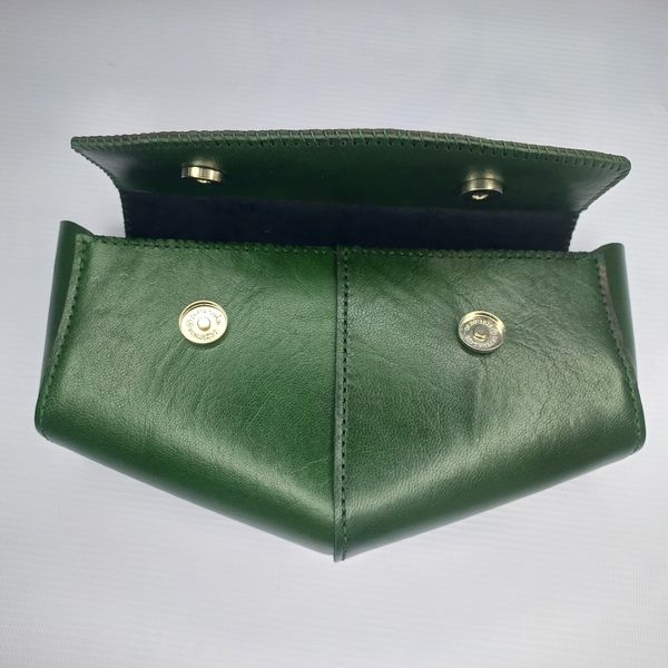 کیف دستی چرمی مدل هندسی